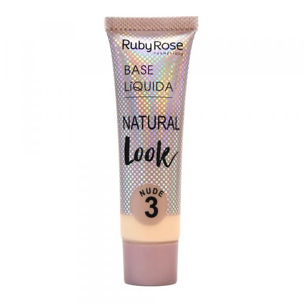 Hb-8051-1 Base Natural Look Cor Nude 3 Ruby Rose