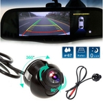 Hao Hd 360 Graus Rotatable Ccd Reverso Frente Car / Side / Rear View Camera Backup Automotive Electronics