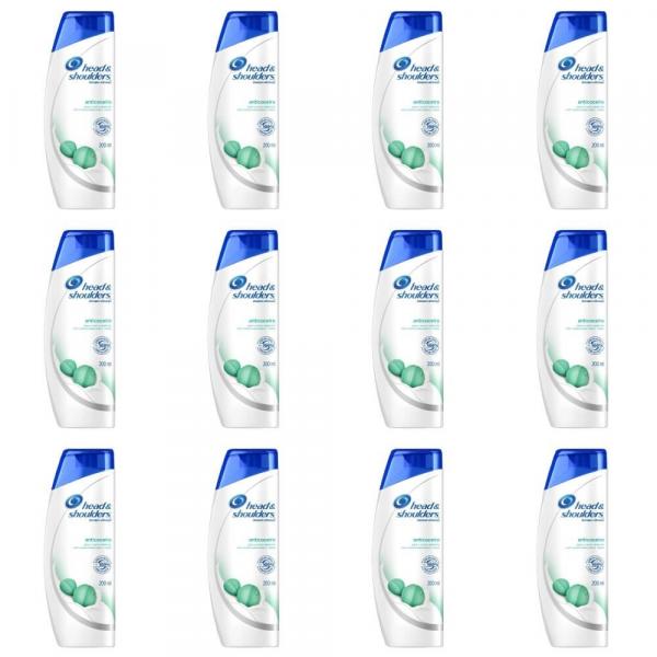 Head Shoulders Anti Coceira Shampoo Anticaspa 200ml (Kit C/12)