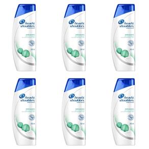 Head & Shoulders Anti Coceira Shampoo Anticaspa 200ml - Kit com 06