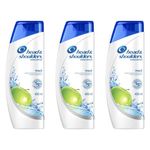 Head & Shoulders Apple Maçã Shampoo Anticaspa 400ml (kit C/03)