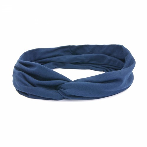 Headband Turbante Bijoulux Azul Marinho