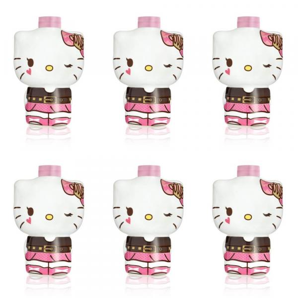 Hello Kitty Boneco 3D Shampoo Infantil Cacheados 300ml (Kit C/06) - Betulla