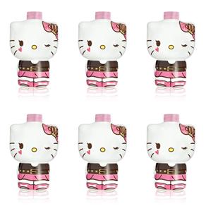 Hello - Kitty Boneco 3D Shampoo Infantil Cacheados 300ml - Kit com 06