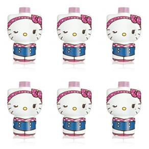 Hello - Kitty Boneco 3D Shampoo Infantil Finos 300ml - Kit com 06