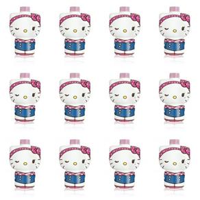 Hello - Kitty Boneco 3D Shampoo Infantil Finos 300ml - Kit com 12