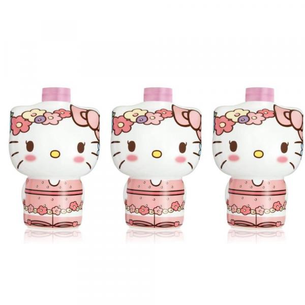 Hello Kitty Boneco 3D Shampoo Infantil Lisos 300ml (Kit C/03) - Betulla