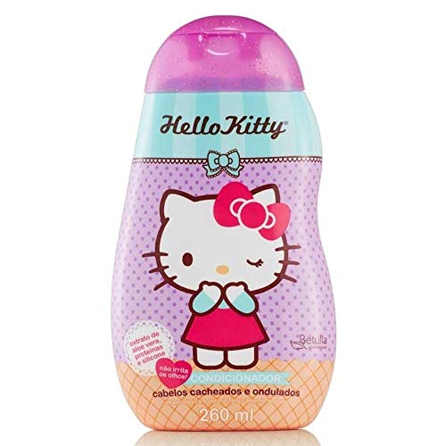 Hello Kitty Condicionador - CABELOS CACHEADOS e ONDULADOS - 260ML