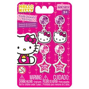 Hello Kitty Kit de Acessórios Brincos - Intek