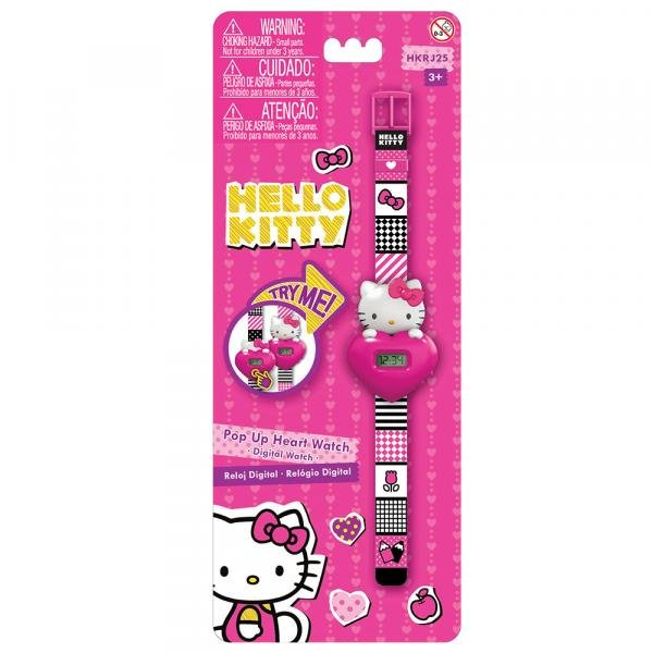 Hello Kitty Relógio Coração - Intek