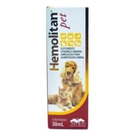 Hemolitan Pet Suplemento Vitamínico Mineral P/ Animais 30ml