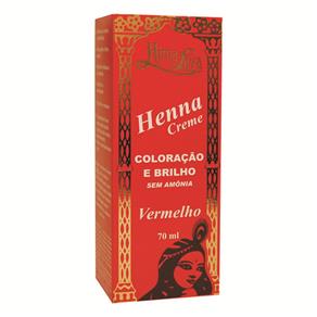 Henna Creme Vermelho Himalaya - 70ml
