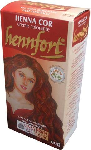 Henna Hennfort em Creme 60g - Cinza Prata