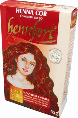 Henna Hennfort em Pó 65g - Extra Brilho