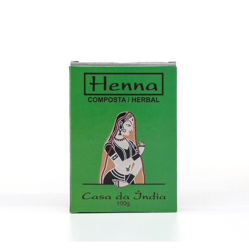 Henna Indiana Composta Herbal 100g