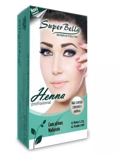 Henna Super Bella Castanho Claro 1.25g