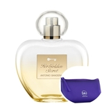 Her Golden Secret Antonio Banderas EDT - Perfume Feminino 80ml+Beleza na Web Roxo - Nécessaire