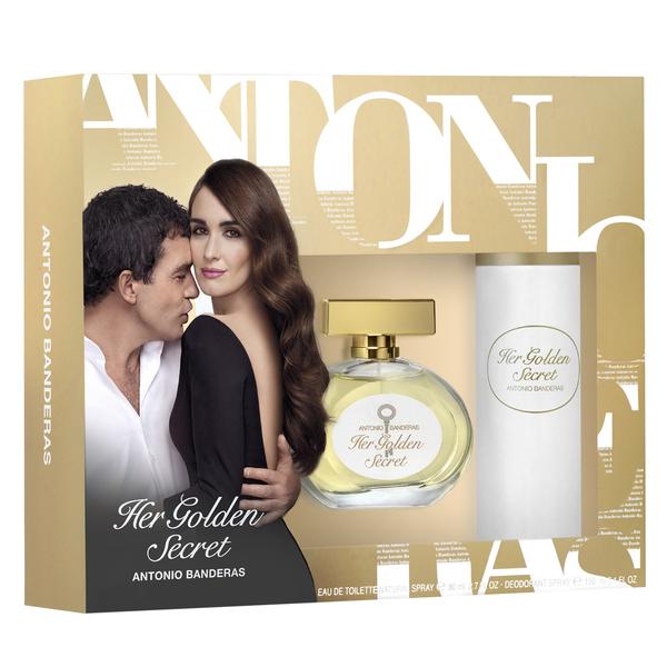 Her Golden Secret Antonio Banderas - Feminino - Eau de Toilette - Perfume + Desodorante