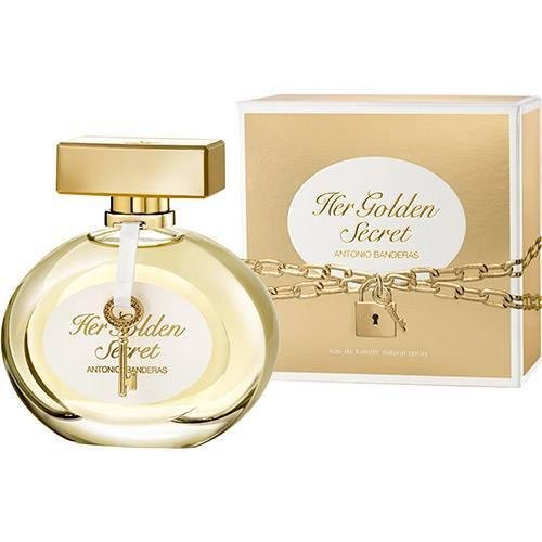 Her Golden Secret Eau de Toilette Antônio Banderas - Perfume Feminino (80ml)