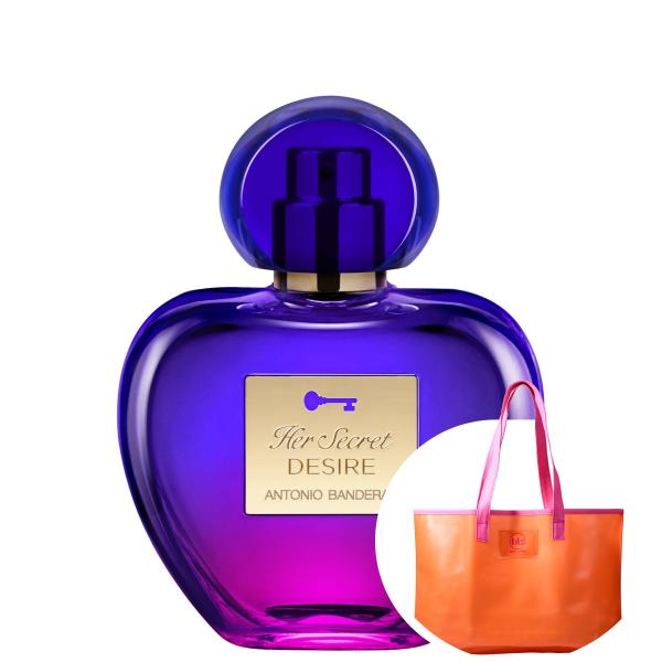 Her Secret Desire Antonio Banderas EDT - Perfume Feminino 50ml+Sacola Beleza na Web Verão