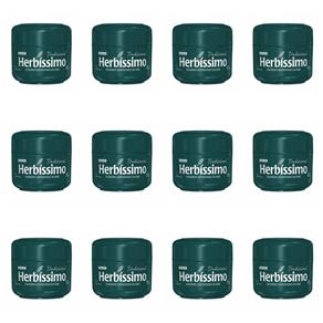 Herbíssimo Tradicional Desodorante Creme 55g - Kit com 12
