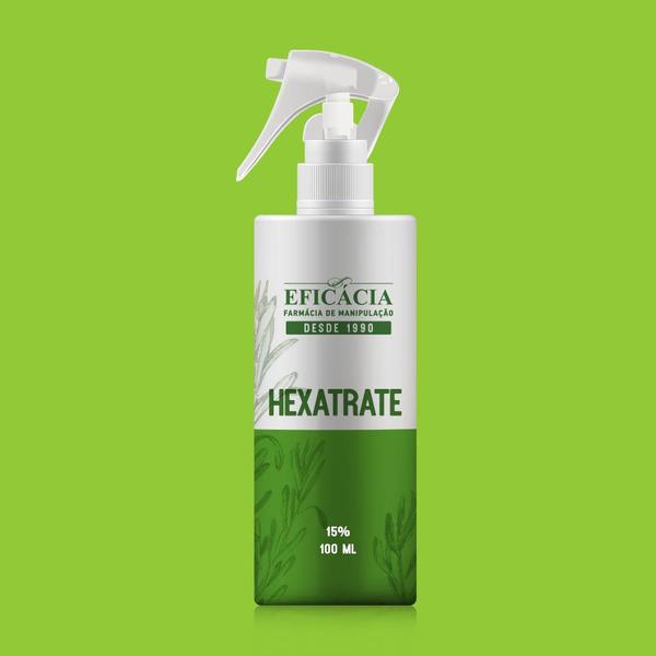 Hexatrate 15 (Antitranspirante e Desodorante para Bromidrose) - 100mL - Farmácia Eficácia