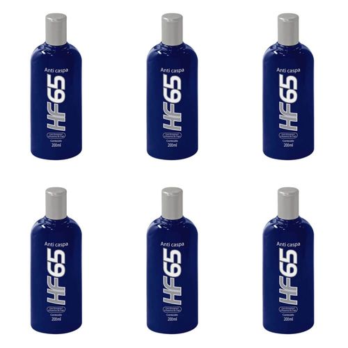 Hf65 Shampoo Anticaspa C/ Colágeno 200ml (kit C/06)