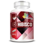 Hibisco - 60 Cápsulas De 500Mg - 100% Puro