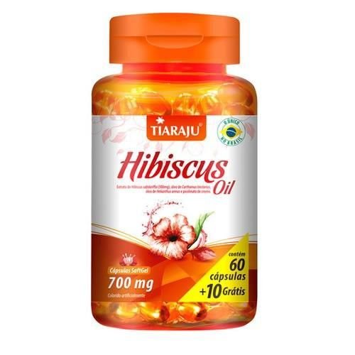Hibiscus Oil - 60 + 10 Cápsulas - Tiaraju