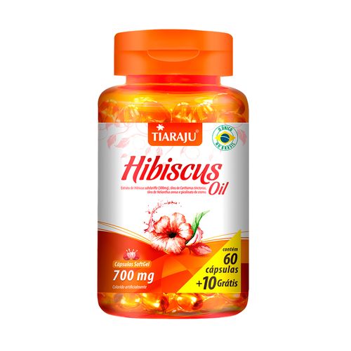 Hibiscus Oil - Tiaraju - 60+10 Cápsulas de 700mg