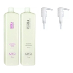 Hidra Shampoo 1L +Condicionador 1Kg - Com 2 Pump Kpro