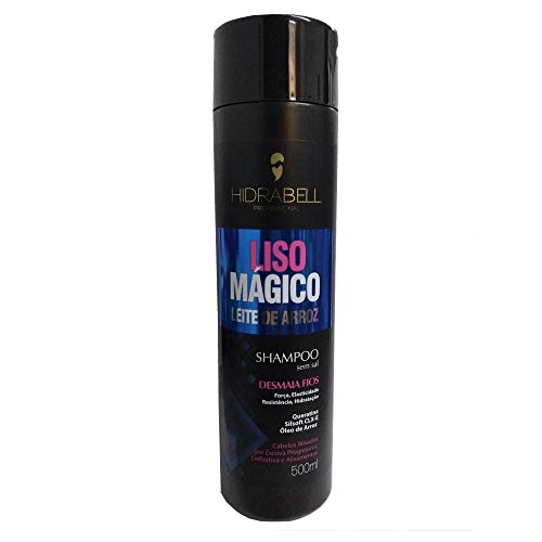 Hidrabell Liso Mágico Leite de Arroz Shampoo 500ml