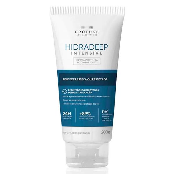 Hidradeep Intensive 200g Hidratante Pele Extrasseca Ressecad