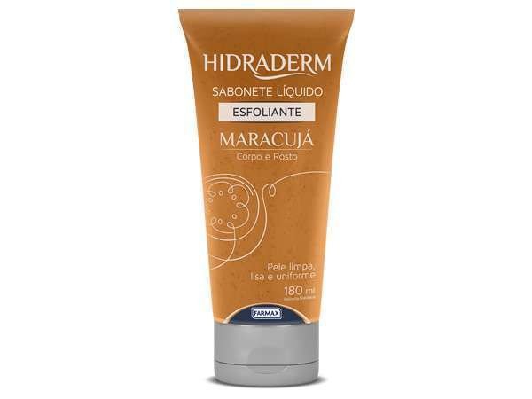 Hidraderm Sabonete Liquido Esfoliante Maracuja180ml Farmax