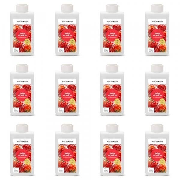 Hidramais Frutas Vermelhas Loção Hidratante 500ml (Kit C/12)