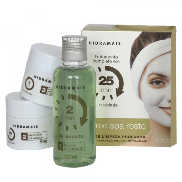 Hidramais Home SPA Facial Kit - Tônico + Máscara + Hidratante
