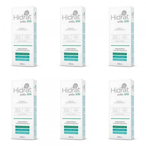 Hidrat Ureia 10 Hidratante Corporal 150ml (Kit C/06)