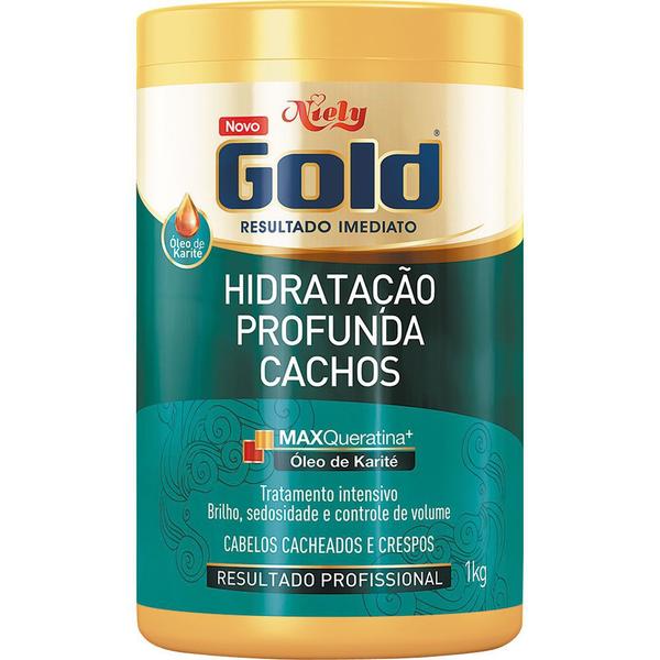 Hidratação Profunda Niely Gold Cachos 1Kg