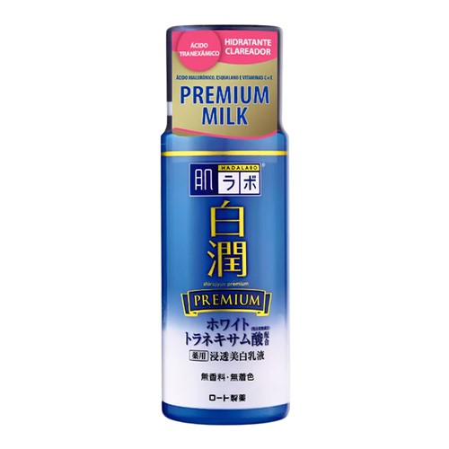 Hidratante Clareador Facial Hada Labo Shirojyun Premium Milk 140ml