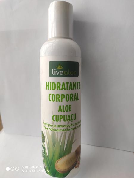 Hidratante Corporal de Aloe e Vera 200ml Livealoe