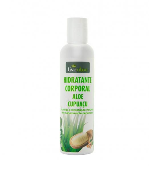 Hidratante Corporal Natural Aloe Cupuaçu 200ml Livealoe