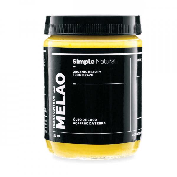 Hidratante Corporal Natural Melão 150ml Simple Organic