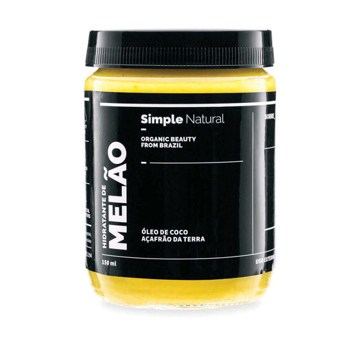 Hidratante Corporal Natural Melão 150ml – Simple Organic