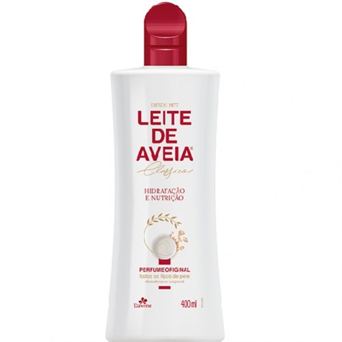 Hidratante Davene Leite de Aveia Desodorante Corporal Perfume Original Todos os Tipos de Pele 400ML