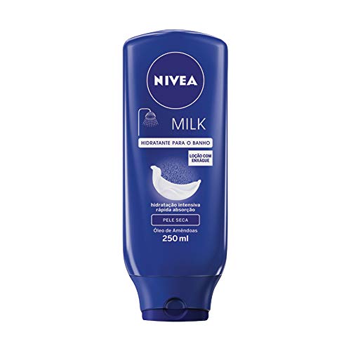 Hidratante Desodorante para Banho Nivea Milk 250Ml, Nivea
