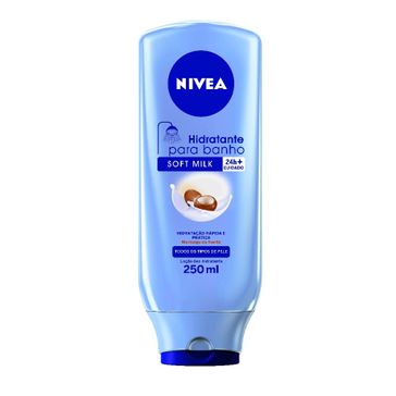 Hidratante Desodorante para Banho Nivea Soft Milk 250ml