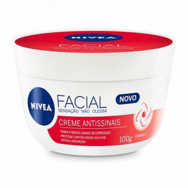 Hidratante Facial Antissinais Nivea - 100g