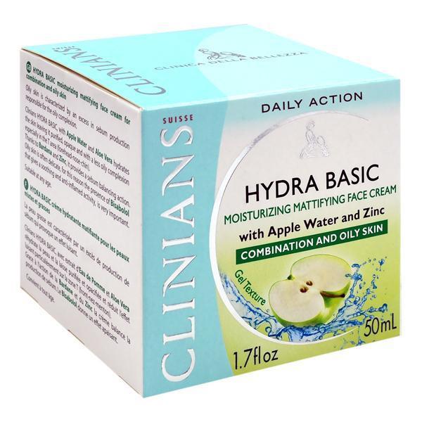 Hidratante Facial Clinians Hydra Plus Crema-Gel Idratante Opacizzante 50 Ml