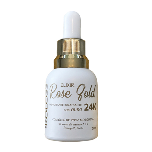 Hidratante Facial Koloss - Elixir Rose Gold 24K