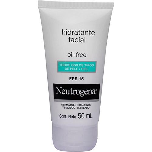 Hidratante Facial Neutrogena Oil Free FPS15 50ml - Johnson Johnson